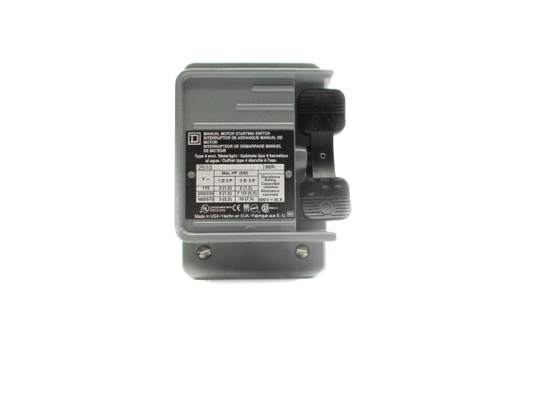 SQUARE D 2510KW2 SER. A 600V 30A NSNP