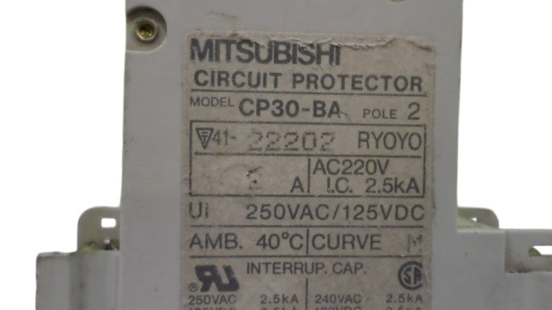 MITSUBISHI CP30-BA-2P-2A 2A UNMP