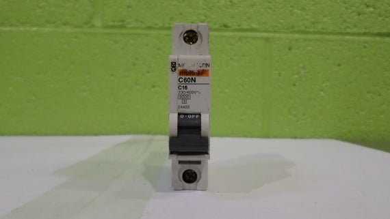 MERLIN GERIN 24403 CIRCUIT BREAKER 16A  UNMP