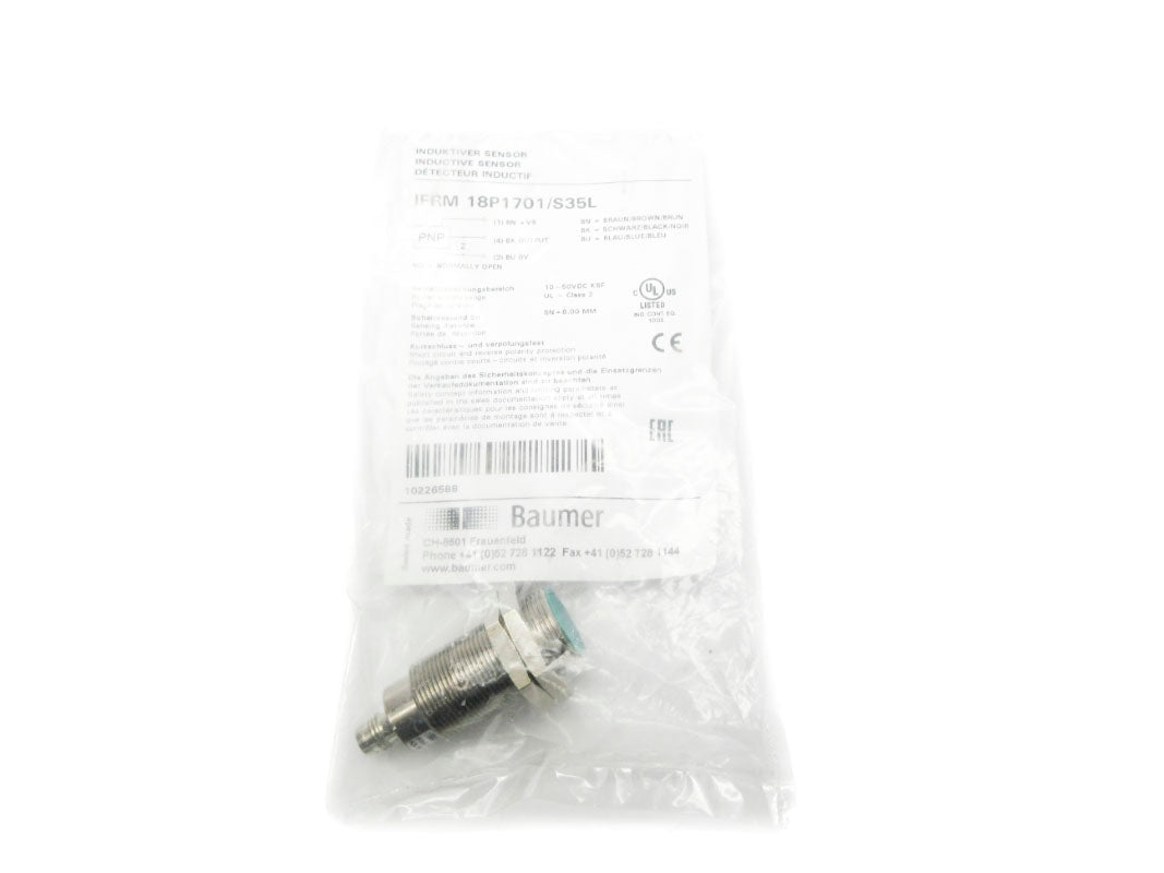 BAUMER IFRM18P1701/S35L 10-50VDC NSMP