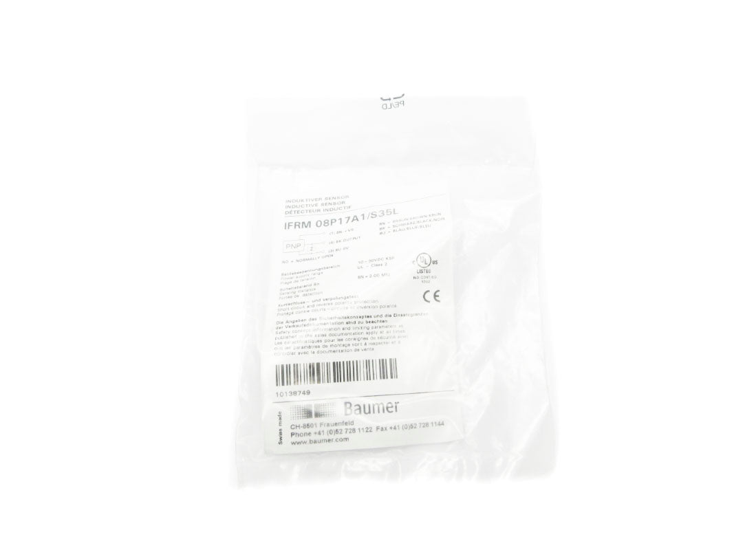 BAUMER IFRM08P17A1/S35L 10-30VDC NSMP
