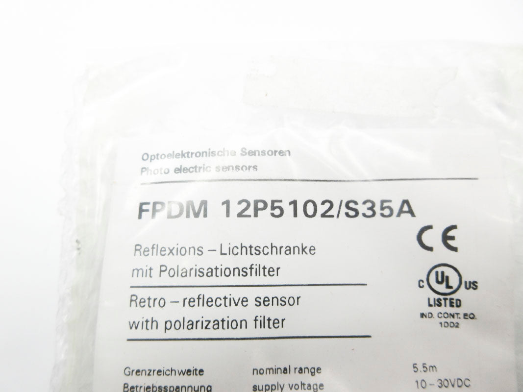 BAUMER FPDM12P5102/S35A 10-30VDC NSMP
