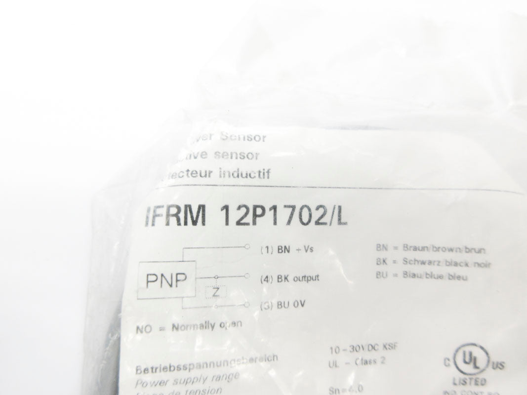 BAUMER IFRM12P1702/L 10-30VDC NSMP