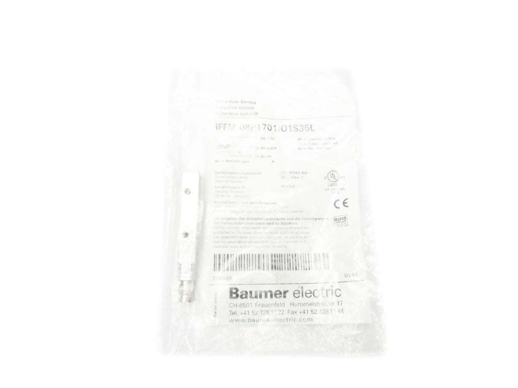 BAUMER IFFM08P1701/O1S35L 10-30VDC NSMP