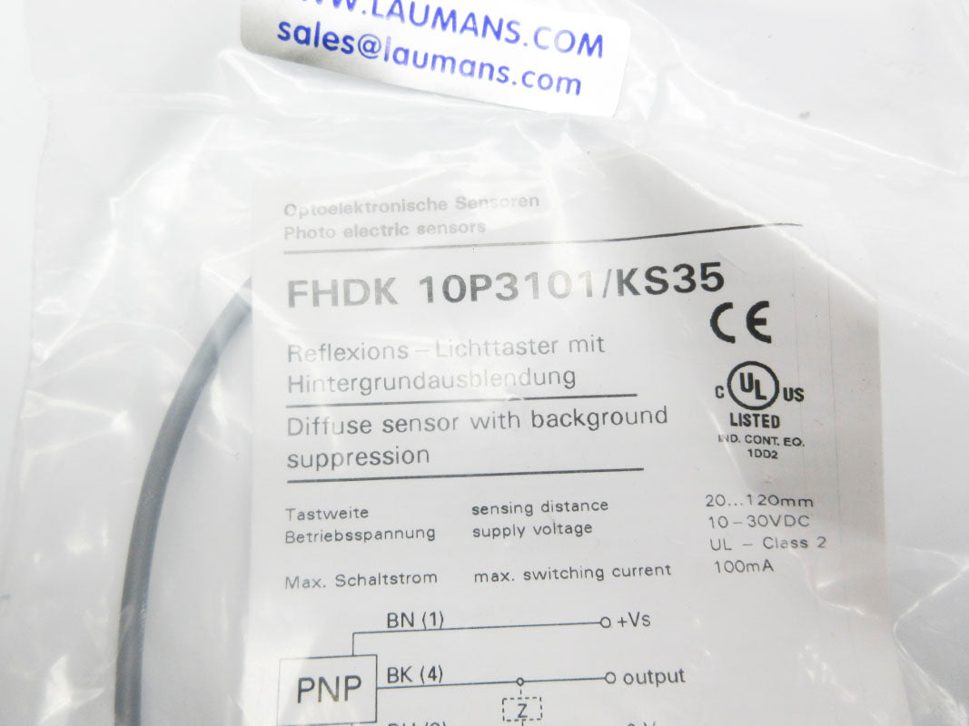 BAUMER ELECTRIC FHDK10P3101/KS35 NSMP