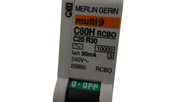 MERLING GERIN C60HC20R30 CIRCUIT BREAKER UNMP