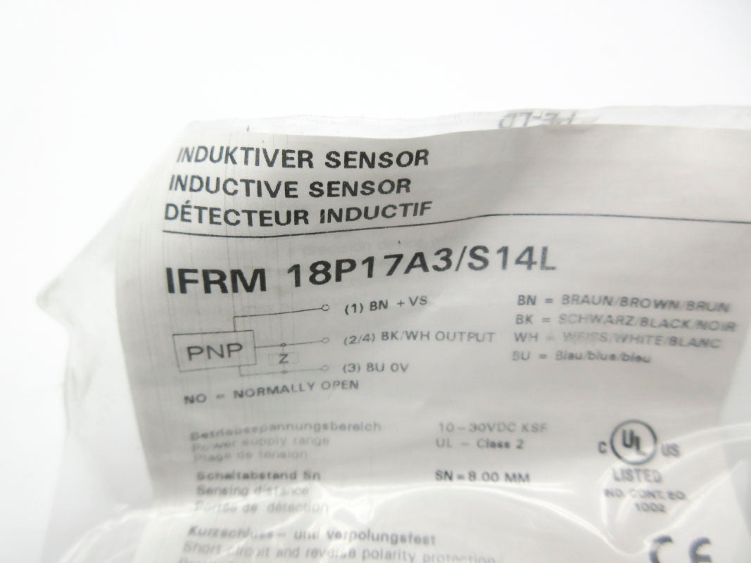 BAUMER ELECTRIC IFRM18P17A3/S14L NSMP