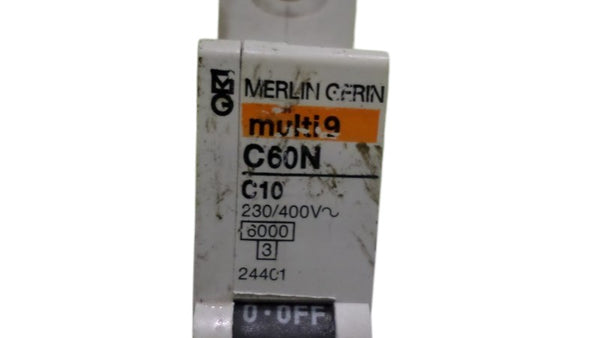 MERLIN GERIN 24401 CIRCUIT BREAKER 10A UNMP