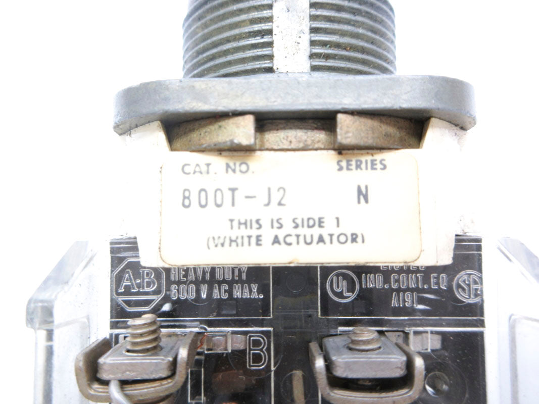 ALLEN BRADLEY 800T-J2 SER. N UNMP