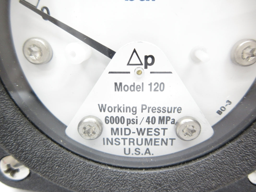 MID-WEST INSTRUMENT 120AA-00-OAA 6000PSI UNMP