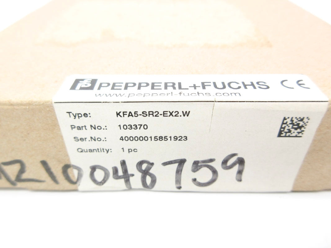 PEPPERL+FUCHS KFA5-SR2-EX2.W 103370 253V 4A NSMP