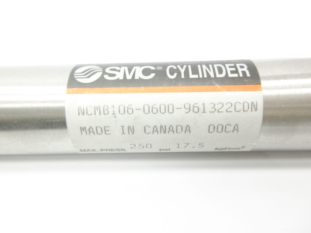 SMC NCMB106-0600-961322CDN 250PSI UNMP