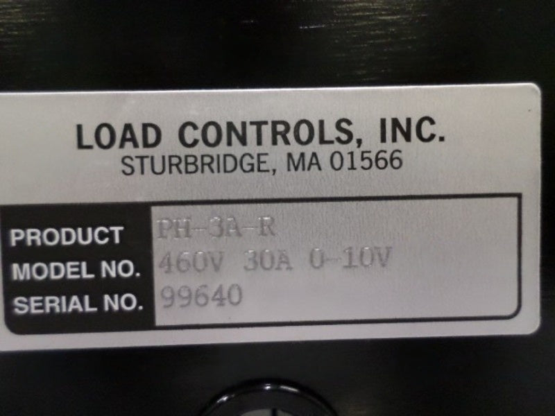 LOAD CONTROLS PH-3A-R 460V 30A 0-10V POWER CELL TRANSDUCER NSNP