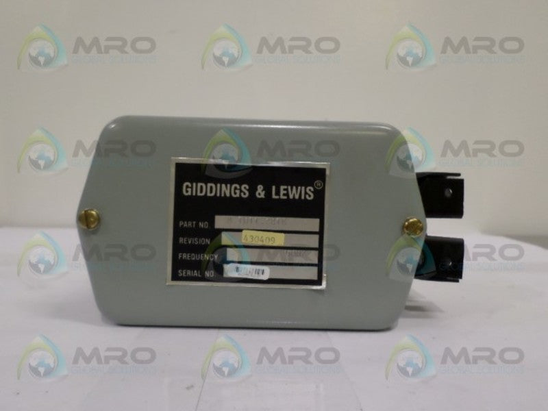 GIDDINGS & LEWIS M.1011.2818 SPINDLE PROBE RECEIVER BOX NSNP