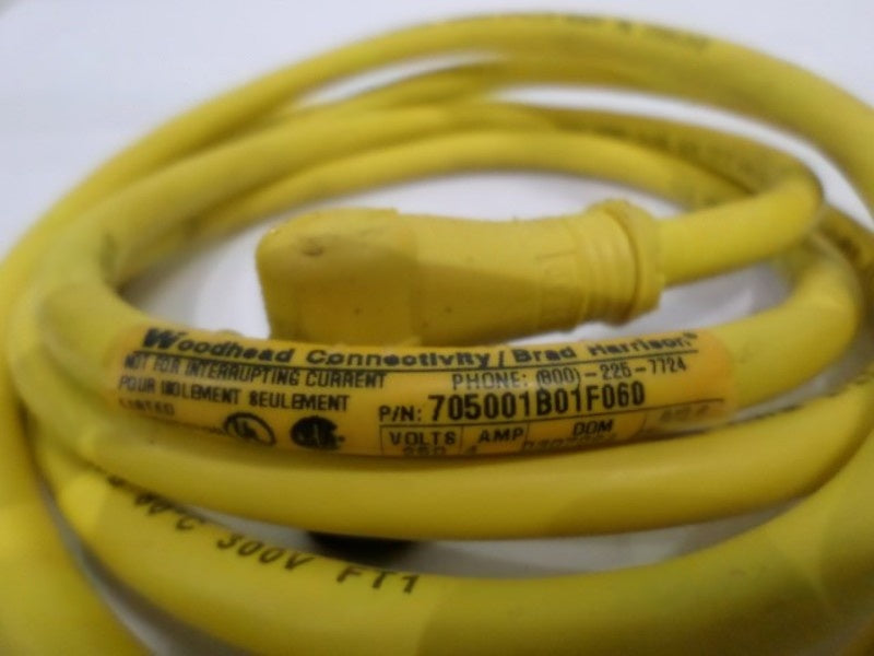 DANIEL WOODHEAD 705001B01F060 CORDSET NSNP