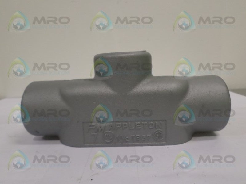 APPLETON TB57 GRAYLOY CONDUIT BODY 1-1/2" NSNP