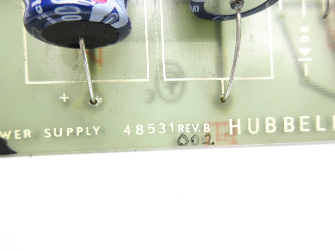 HUBBELL 48531-002 REV. B UNMP