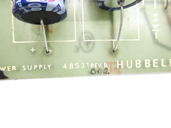 HUBBELL 48531-002 REV. B UNMP