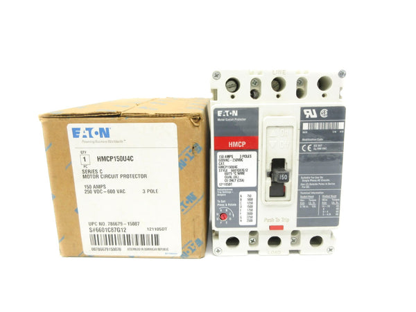 EATON HMCP150U4C 6601C87G12 SER. C 600VAC 150A NSMP