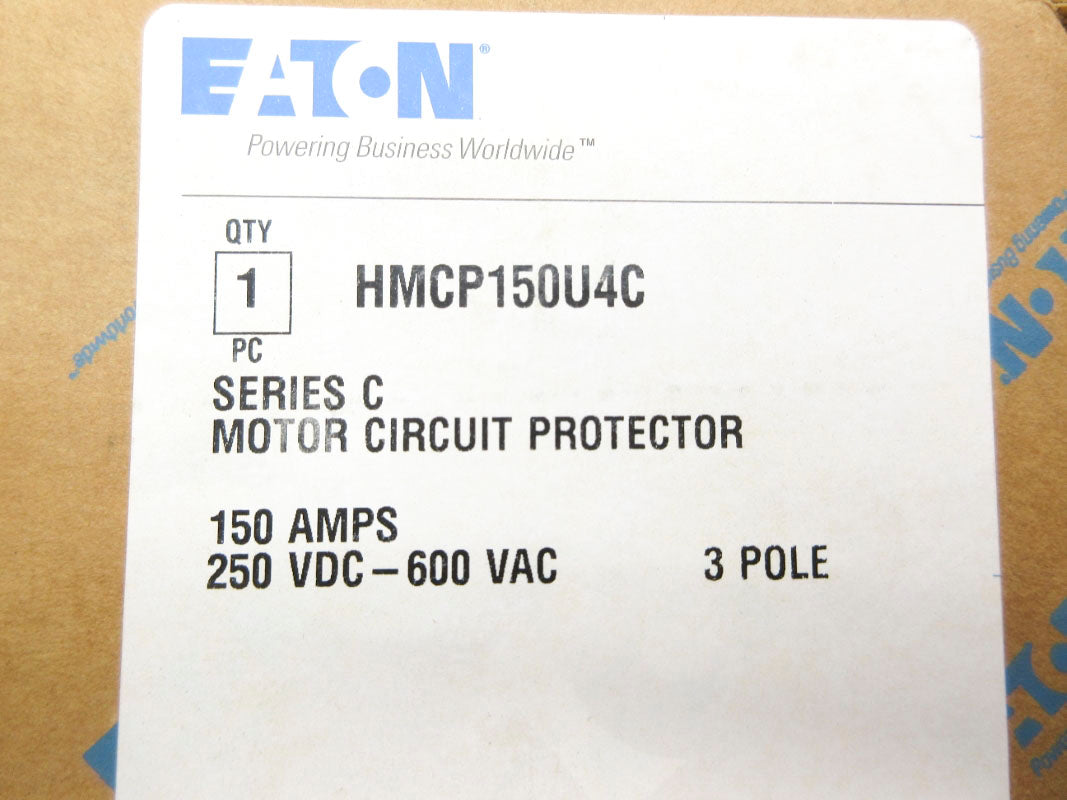EATON HMCP150U4C SER. C 600VAC 150A NSMP