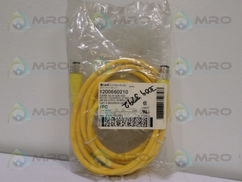 DANIEL WOODHEAD MICRO-CHANGE 81228-003 883030D01M020 CORDSETNSMP