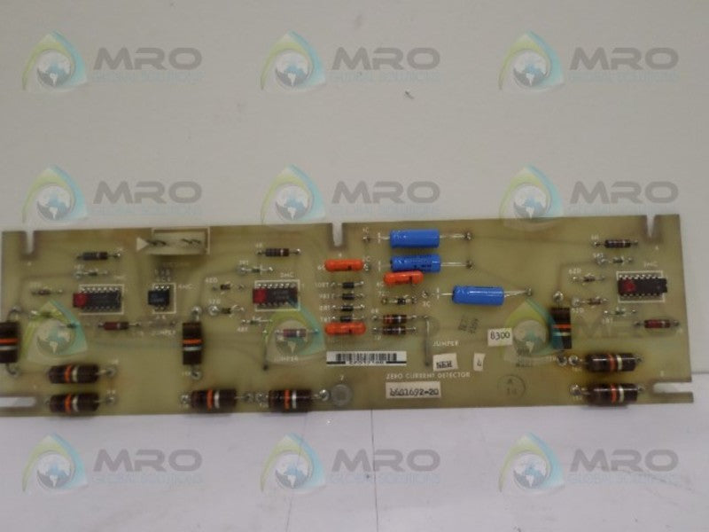 LOUIS ALLIS 46S1692-20 ZERO DETECTION BOARD UNMP