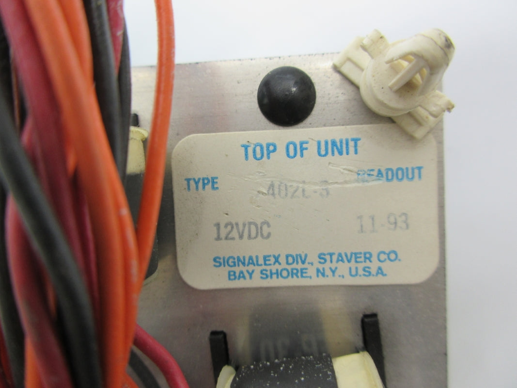 SIGNALEX 402L-3 12VDC UNMP