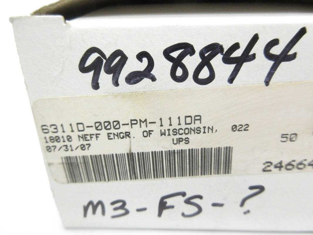 MAC 6311D-000-PM-111DA 110/120V 25-150PSI NSMP