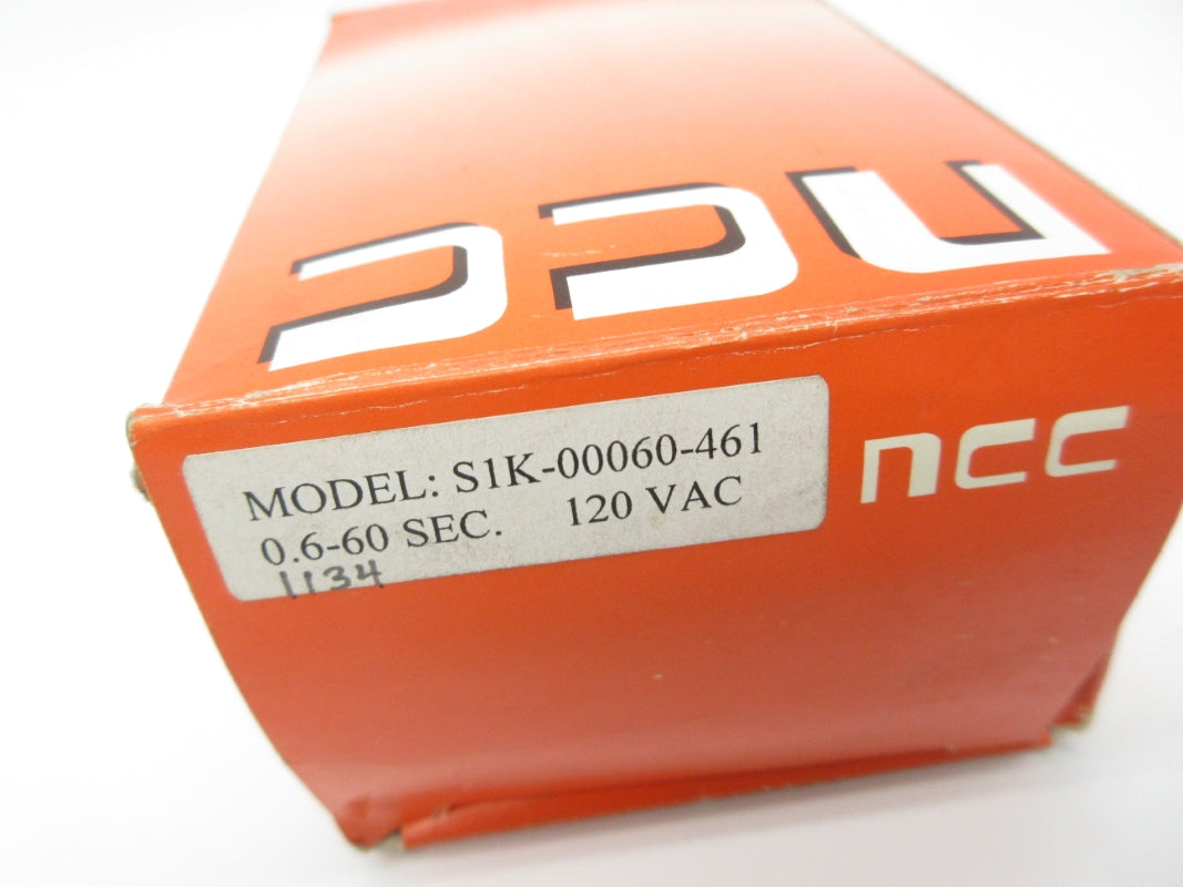 NCC S1K-00060-461 120VAC 0.6-60S NSMP