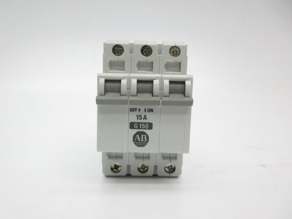 ALLEN BRADLEY 1492-CB3G150 SER. B 480VAC 15A NSMP