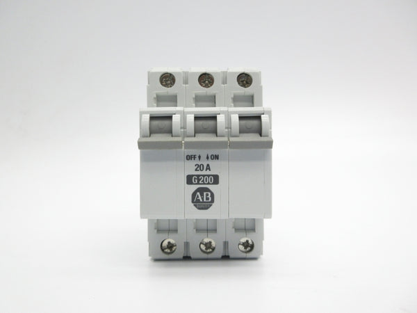 ALLEN BRADLEY 1492-CB3G200 SER. B 480VAC 20A NSMP