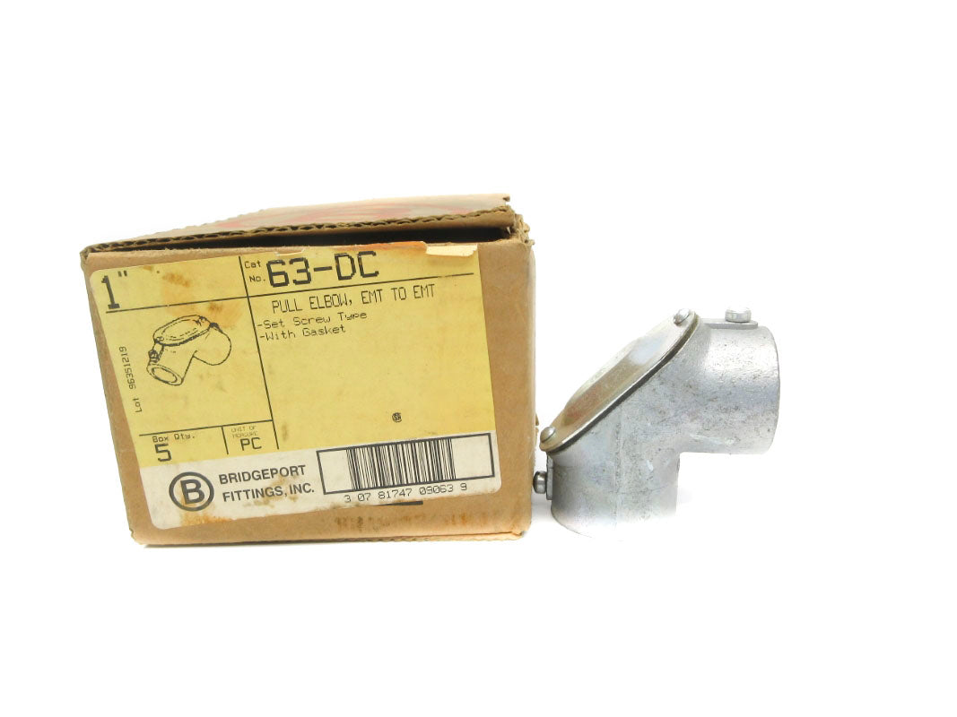 BRIDGEPORT FITTINGS 63-DC 1" (PKG OF 5) NSMP