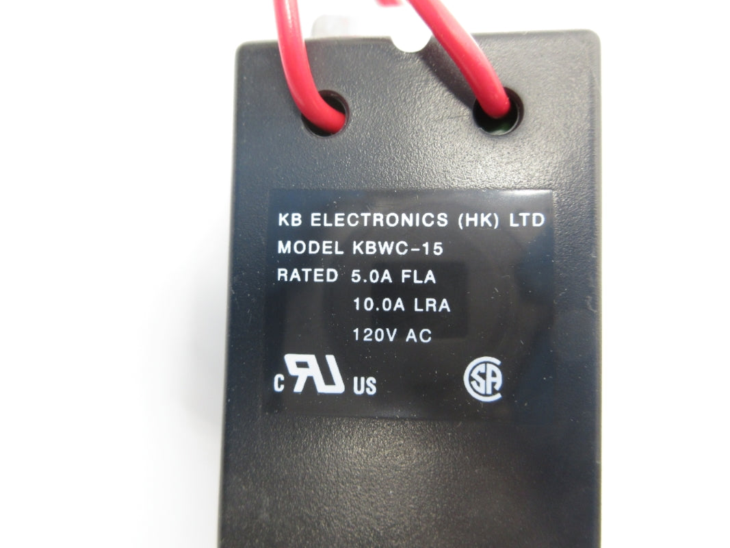 KB ELECTRONICS KBWC-15 120VAC 10.0A NSNP