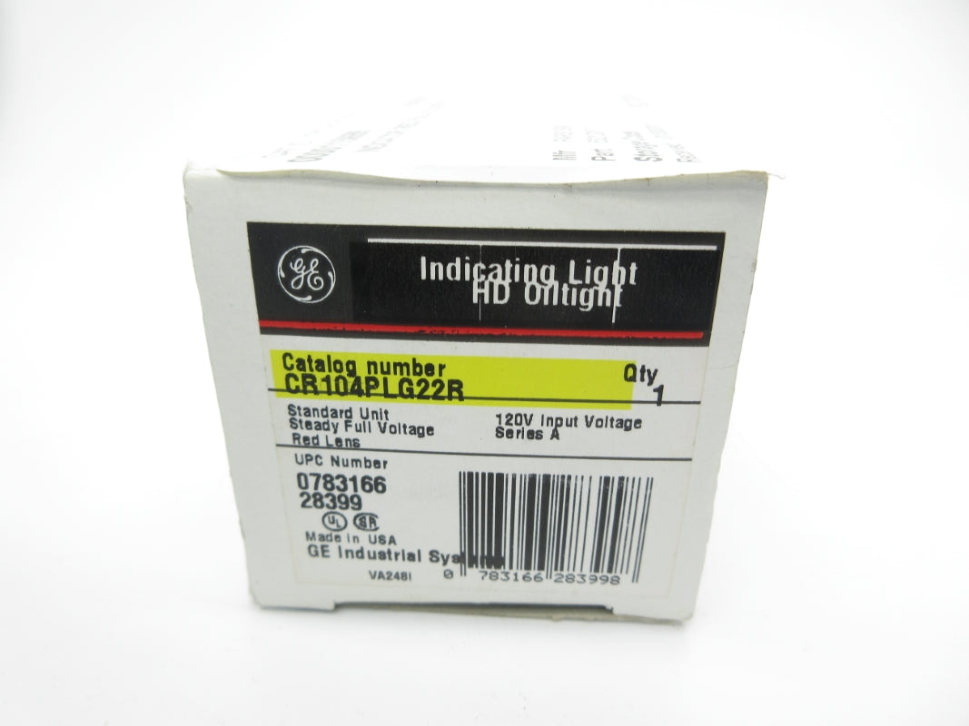 GENERAL ELECTRIC CR104PLG22R SER. A 120V NSMP