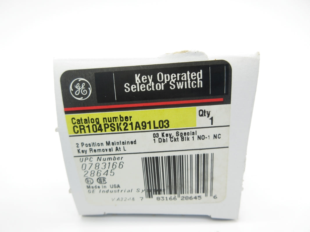 GENERAL ELECTRIC CR104PSK21A91L03 NSMP