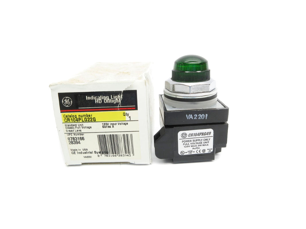GENERAL ELECTRIC CR104PLG22G SER. A 120V NSMP
