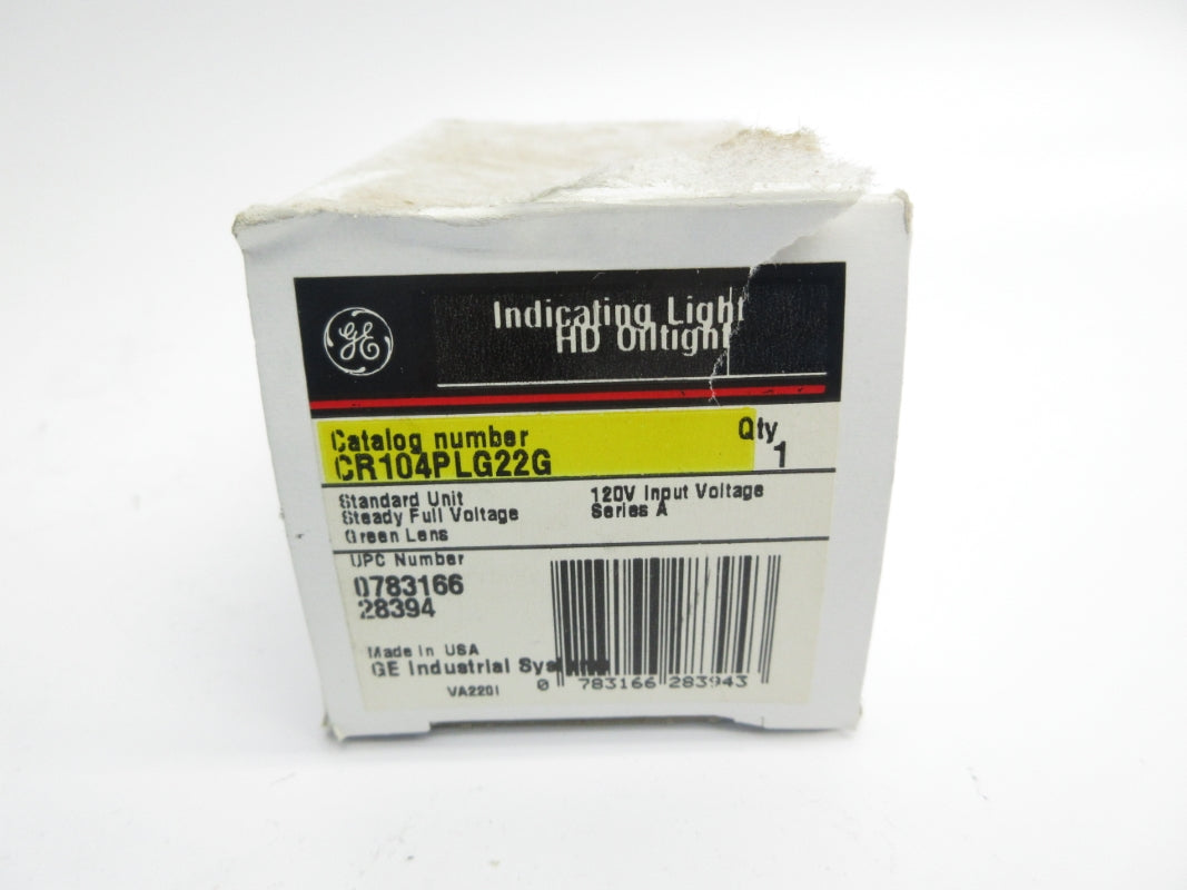 GENERAL ELECTRIC CR104PLG22G SER. A 120V NSMP