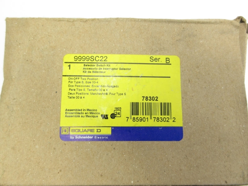 SQUARE D 9999 SC22 SER. B NSMP