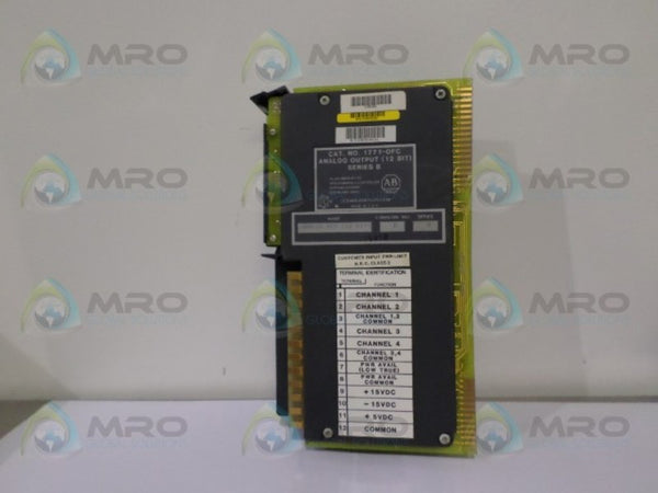 ALLEN BRADLEY 1771-OFC SER. B F/W B  UNMP