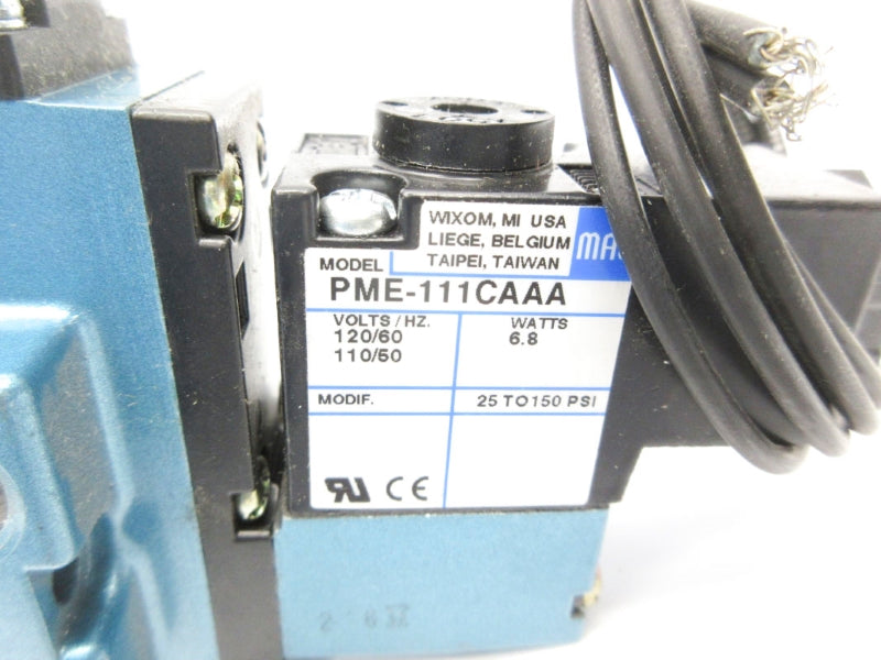 MAC 912B-PM-111CA 110/120V 25-150PSI NSNP