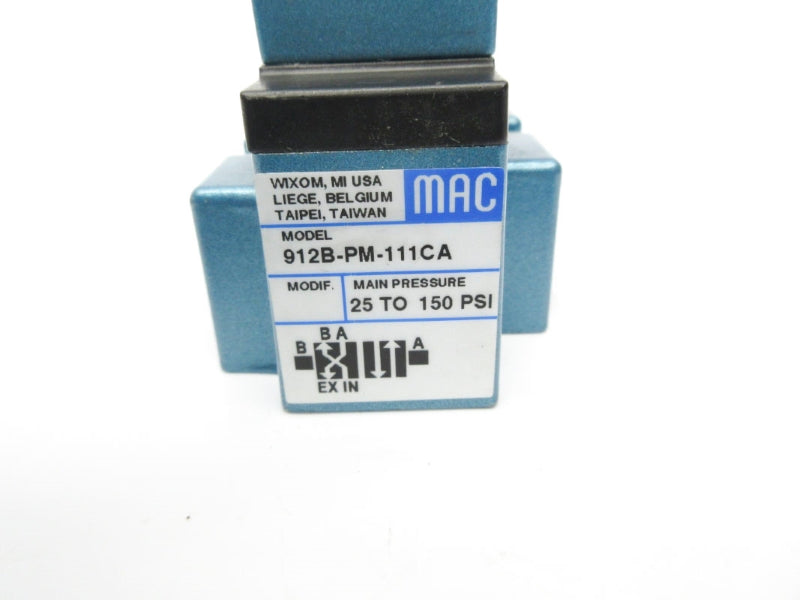 MAC 912B-PM-111CA 110/120V 25-150PSI NSNP