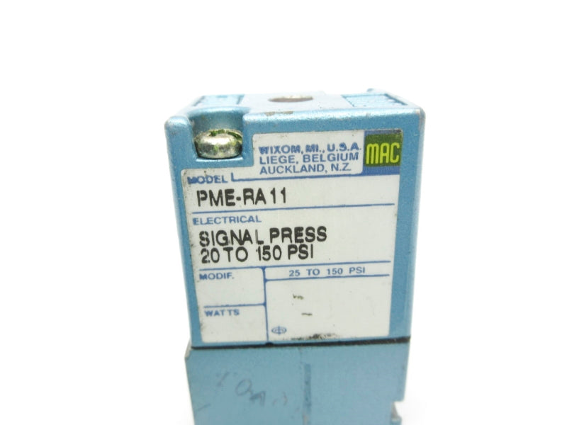 MAC PME-RA11 20-150PSI UNMP