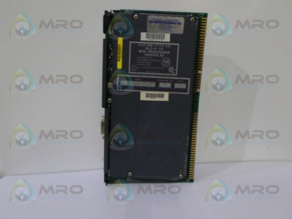 ALLEN BRADLEY 1771-LV SER. B F/W S PROCESSOR MODULE (NO KEY)  UNMP