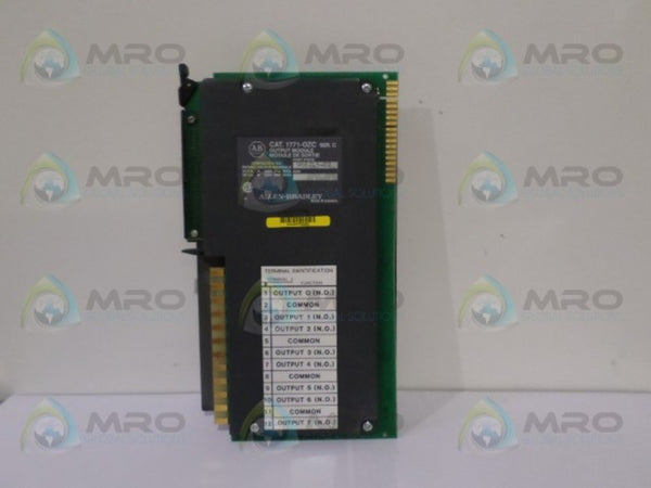 ALLEN BRADLEY 1771-OZC SER. C OUTPUT MODULE  UNMP