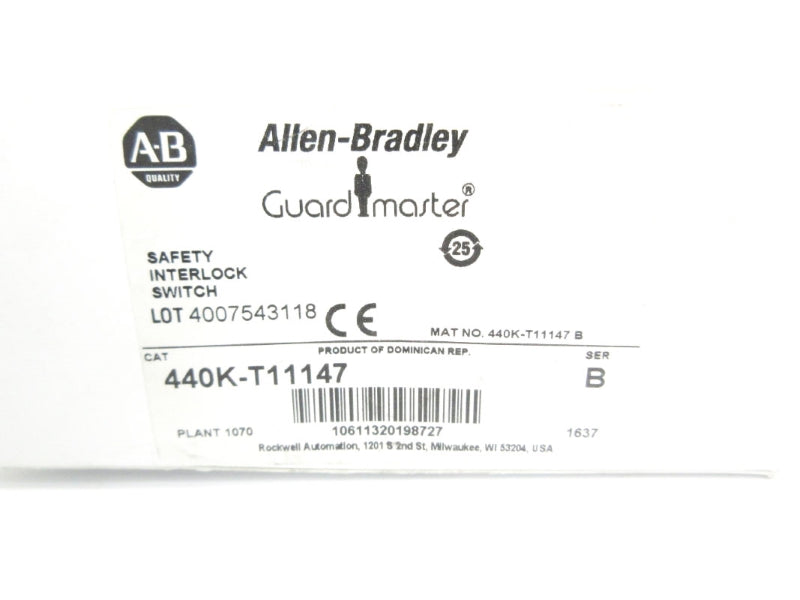 ALLEN BRADLEY 440K-T11147 SER. B 10A (WH) NSMP