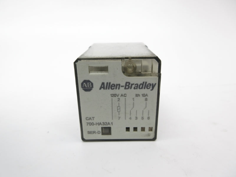 ALLEN BRADLEY 700-HA32A1 SER. D 120VAC 10A UNMP