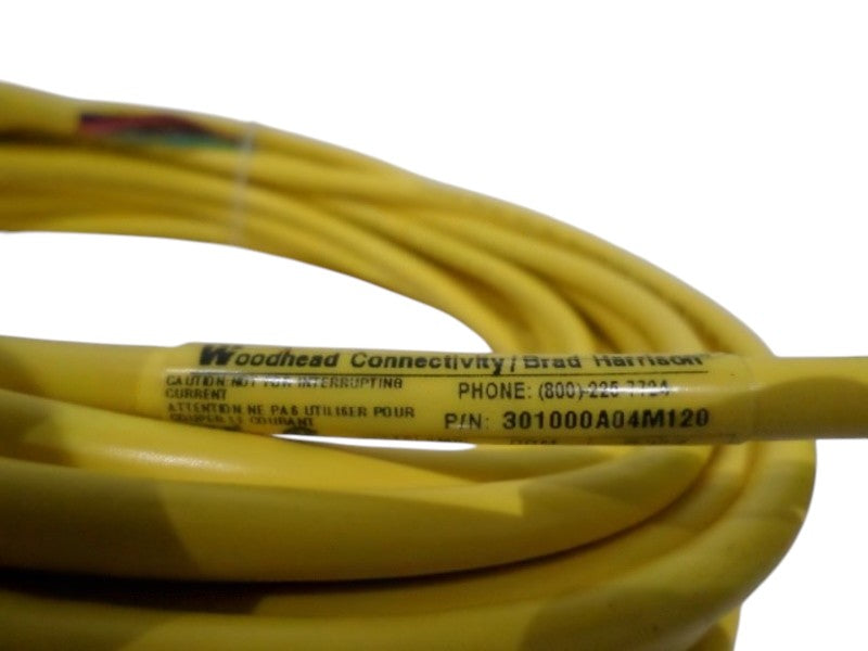 DANIEL WOODHEAD 301000A04M120 CORDSET  NSNP