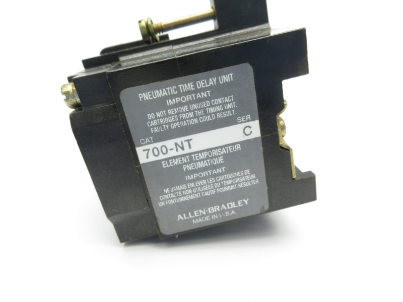 ALLEN BRADLEY 700-NT SER. C .1-60S UNMP