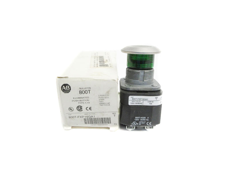 ALLEN BRADLEY 800T-FXP16GA1 SER. T 120V (WH) NSMP