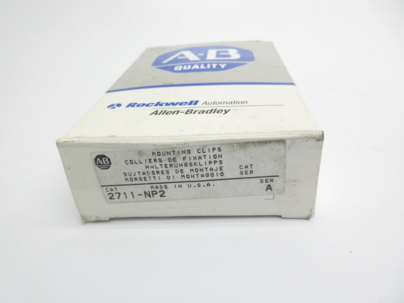 ALLEN BRADLEY 2711-NP2 SER. A (GY/BL) NSMP